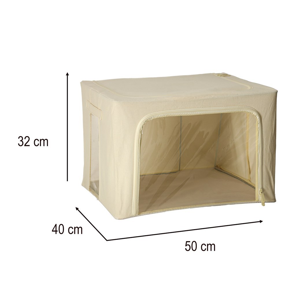 ORGANIZER NA POŚCIEL TORBA ZE STELAŻEM DO PRZECHOWYWANIA 66L